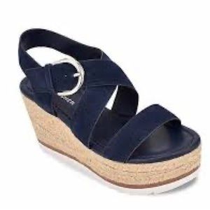 Marc Fisher Zain Espadrille Wedge Sandal Size 8